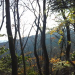 山頂から御前山