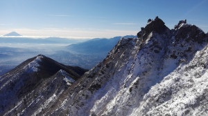 終了点より権現 富士